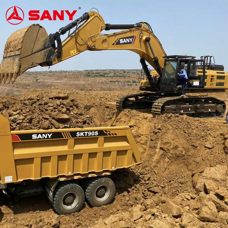 SANY SY365H SY375H SY390H beban operasi tinggi 36 ton 37.5 ton alat berat penggali penggali