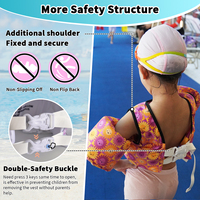 Modèles de dessins animés Design réglable Équipement de sécurité aquatique pour enfants Aide à la flottabilité pour enfants Gilet de sauvetage pour enfants Convient aux débutants