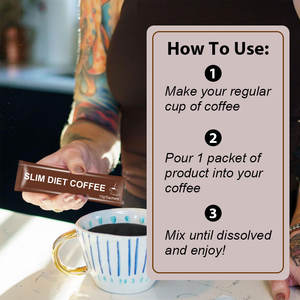 Café minceur détoxifiant, contrôle du brûlage des graisses, stimule le métabolisme, nettoie, détoxifie, café pour un ventre plat, complément alimentaire à base de plantes - Product Image 6