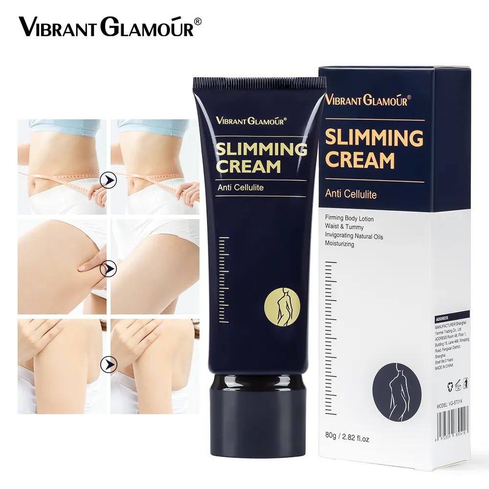 Levendige Glamour Taille Afvallen Vetverbranding 80G Natuurlijke Dunne Taille Tummy Arm Been Verstevigende Body Anti Cellulite Afslanken crème