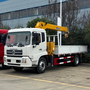 Camion grue télescopique Dongfeng 4x2 8 tonnes, grue hydraulique 8t pour camion, à vendre - Product Image 2