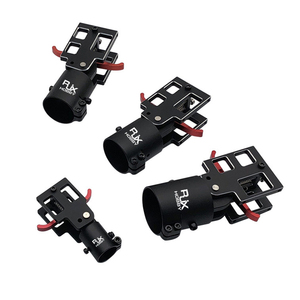 RJXHOBBY 16/20/25/28/30/35mm Horizontal Fittings Carbon Tube <b>Clamp</b> Fixers <b>Quick</b> Release Connectors for Multirotor Drone Arms - Product Image 1