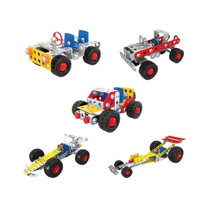 3D Metal Combined Educational Assembly Toys <strong>Alloy</strong> Racing Car <strong>Puzzle</strong> Building <strong>Block</strong> - Product Image 2