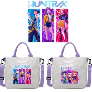 Kpop Hunters Demon Bag Kpop một vai trẻ em sinh viên hoạt hình mô hình in Satchel Ba lô - Product Image 3