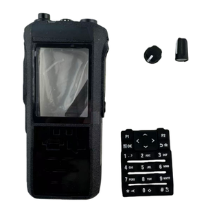 Carcasa de radio bidireccional PMLN8239A con teclado completo, adaptador para MOTOROLA R7 FKP, carcasa para walkie talkie, perilla de audio, perilla de canal - Product Image 1