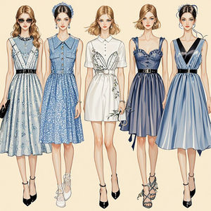 Abito Casual da <span class=keywords><strong>Donna</strong></span> <span class=keywords><strong>di</strong></span> Alta Qualità con Paillettes e Decorazioni in Pizzo, Design Personalizzato Y2K, Produzione all'Ingrosso - Product Image 1