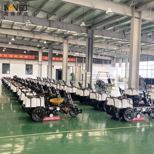 Mesin Pembersih Jalan Semi-Tertutup Listrik 48V dengan Penggerak Brushless Dual-Hub, Tempat Sampah Bergerak, dan Lantai Tambahan - Product Image 6