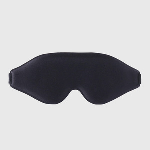 Wholesale 3D Three-Dimensional Deep Groove <b>Light</b>-Shielding Special Breathable Polyester <b>Sleeping</b> Eye Mask Logo Printing - Product Image 2