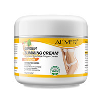 Aliver Drainage Lymphatique Gingembre Crème Amincissante Crème Chaude Brûle Graisse Crème