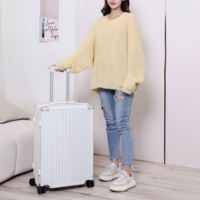 Ensemble de valises Eastshine ABS imperméables avec roulettes pivotantes à 360 degrés, barre de verrouillage - Personnalisable 20/24/26/29 pouces