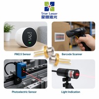Diode laser rouge ARI MA ADL-65052TL-3 650nm 5mW TO-18 pour module de capteur de détection photoélectrique industrielle