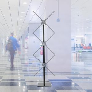 Écran publicitaire 3D combiné avec ventilateur holographique 3D, 3 pièces, contrôle Wi-Fi, projecteur holographique LED avec support - Product Image 6