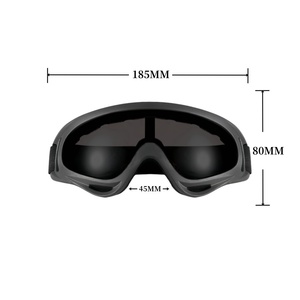 Nuevo producto, gafas de personalización para hombres, gafas de moto de cross de trabajo con estilo, gafas de seguridad con diseño de esponja <span class=keywords><strong>Buffer</strong></span> - Product Image 6