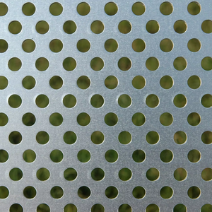 Panel perforado de acero con recubrimiento <span class=keywords><strong>en</strong></span> polvo Protector de máquina compatible con ROHS de <span class=keywords><strong>1</strong></span>,5mm de espesor - Product Image 1