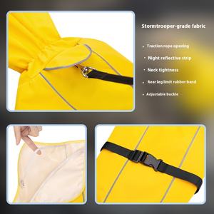 Ropa Impermeable <span class=keywords><strong>para</strong></span> Perros de Razas Grandes, Poncho Impermeable <span class=keywords><strong>para</strong></span> <span class=keywords><strong>Labrador</strong></span>, Golden Retriever, Corgi - Product Image 4