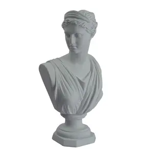 Hot Populaire Fabrikant China Promotie Nordic Desktop Polyresin Griekse Romeinse Dame Venus Apollo Diana Overwinning Mozaïek Art
