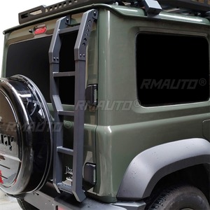 For Suzuki Jimny JB74 JB64 2019-2021 Car Aluminum Alloy Tailgate <b>Ladder</b> Car Door Tailgate <b>Ladder</b> Modification Part - Product Image 3