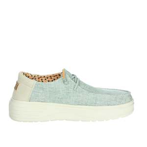 Pitas Women's Slip On <b>Poppy</b> Verdone Canvas Shoe Trendy Flat 36 - Product Image 4