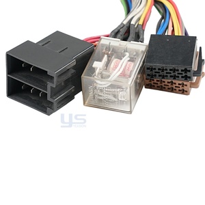 Faisceau de câblage ISO universel pour autoradio avec relais et fusible, prise SWC 3,5 mm pour kit d'installation d'autoradio de rechange - Product Image 5