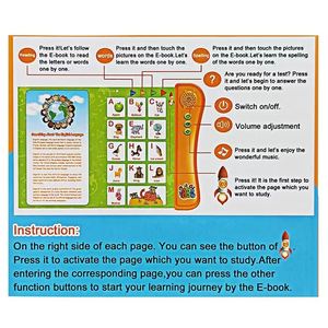 Machine d'apprentissage électronique intelligente pour enfants Zhorya, lecteur d'e-book tactile en anglais pour enfants - Product Image 5