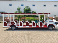 Vente chaude Électrique Classique Voiture Vintage Véhicule Touristique Loisirs City Tour Resort Shuttle City Tour 2024 Zhenda
