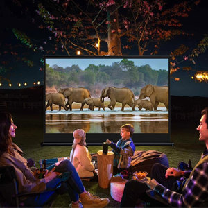 40 inch Tabletop Màn hình HD 4:3 kéo lên có thể gập lại đứng xách tay màn hình chiếu cho rạp hát tại nhà trường phòng họp - Product Image 6