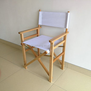 2025 Logo personnalisé impression Portable <span class=keywords><strong>chaise</strong></span> haute en bois <span class=keywords><strong>de</strong></span> hêtre massif confortable <span class=keywords><strong>chaise</strong></span> directrice <span class=keywords><strong>pliante</strong></span> pour chambre parc - Product Image 5