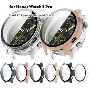 Funda Protectora Rígida de PC con Cristal Templado para <span class=keywords><strong>Honor</strong></span> Watch <span class=keywords><strong>GS</strong></span> 5, Protector de Pantalla para <span class=keywords><strong>Reloj</strong></span> Inteligente <span class=keywords><strong>Honor</strong></span> GS5 - Product Image 4
