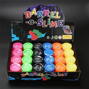 Vente en gros de jouets anti-stress certifiés CPSIA ASTM F963 EN71, jouets farfelus pour enfants, baril de peinture à l'huile coloré, slime fou, fête d'Halloween - Product Image 4