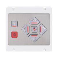 Clavier de navigation audio USB entièrement personnalisé à 6 touches, en acier inoxydable, compatible avec le SDK, compatible Windows/Linux, conforme ADA