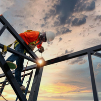 Coûts de construction de bâtiments légers en métal en Chine, structure en acier préfabriquée industrielle, coût de construction d'entrepôts