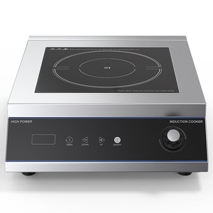 Cuisinière à induction électrique commerciale transfrontalière 2000W haute puissance concave, norme américaine 110V, étanche, écran LCD - Product Image 6