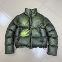 Chaquetas Acolchadas Gruesas Termo-crómicas con Cambio de Color Sensible a la Temperatura, Impermeables, con Diseño Gráfico, para Hombre
