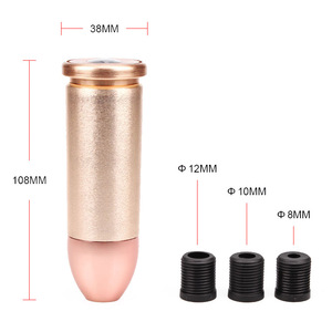 Auso-Racing Brass Bullet Style Gear <b>Shift</b> <b>Knob</b> Aluminium Alloy Rustproof For Manual Transmission - Product Image 4