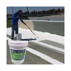 Жидкий каучук силиконовое покрытие крыши гидроизоляционное покрытие для пола щетка и распыление нанесенное водонепроницаемое покрытие крыши