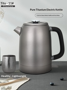 Hervidor Eléctrico TiTo de 1800W de Alta Potencia, Apagado Automático, Autoaviso Sonoro al Hervir Agua - Product Image 1