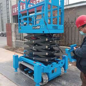 مجنزرة صغيرة صغيرة ذاتية الدفع مقص كهربائي هيدروليكي منصة - Product Image 3