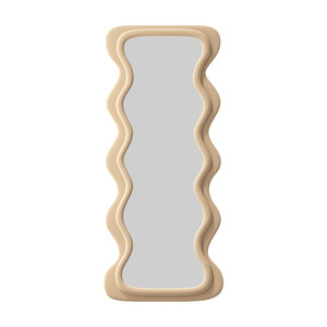 Espejo <span class=keywords><strong>de</strong></span> cuerpo entero moderno con diseño <span class=keywords><strong>de</strong></span> ondas, <span class=keywords><strong>de</strong></span> franela, largo y ondulado, hecho a mano, <span class=keywords><strong>de</strong></span> vidrio, último diseño para uso doméstico - Product Image 5