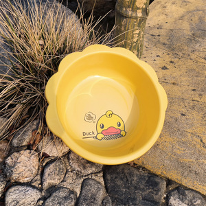 Petit Bassin de Lavage pour Enfants en Forme de Pomme, en Plastique Épais, Rond, pour Bébé, Bain de Pieds, Cadeau Domestique, Bassin de Dessin Animé - Product Image 3