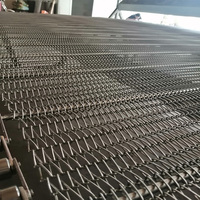 Meilleur prix pour bande transporteuse en acier inoxydable de marque RF / Bande spirale en treillis métallique / Bande transporteuse spirale en métal SS 201/304/316 - Garantie 1 an
