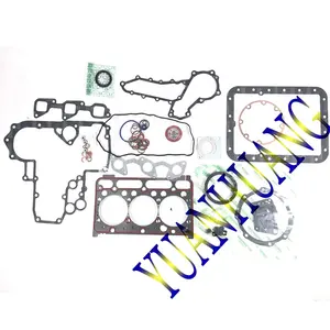 D1702 engine gasket kit D1702 overhaul full gasket set cylinder head gasket cover crankshaft seal For KUBOTA D1702 engine