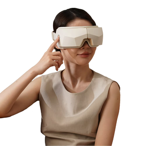 2025 novo design inteligente bluetooth 3d sono máscara massagem de compressão quente olho com música pressão de ar calor olho massagem dispositivo - Product Image 1