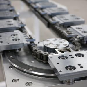 Hochwertige Edelstahl-Kreisführungsschiene mit Lager für Förderlinien-Kettenantrieb QinGong V25 Modell - Product Image 5