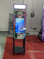 Cabina de Fotos con Espejo Mágico y Pantalla Táctil de 40 Pulgadas para Bodas, Fiestas, Eventos y Alquiler Comercial