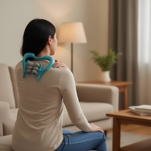 Masajeador de Cuello CJAM2449889, Rodillo Giratorio 360° para Alivio del Dolor en Cuello y Hombros, con 6 Bolas, Diseño Portátil - Product Image 2