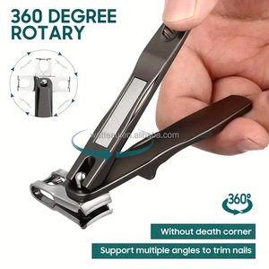 Ensemble professionnel de coupe-<span class=keywords><strong>ongles</strong></span> en acier inoxydable 360°, outils de manucure pour <span class=keywords><strong>ongles</strong></span> incarnés, <span class=keywords><strong>ciseaux</strong></span> à <span class=keywords><strong>ongles</strong></span> personnalisés - Product Image 2