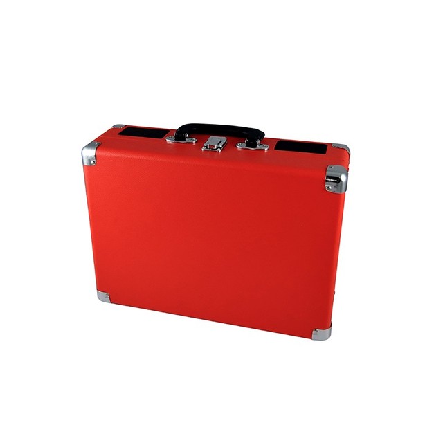 Audmic-TE-001 Hot Sell Retro Vinyl Record Turntable Player 10W Suitcase Vintage for Home Theater Hot Speakers with Bluetooth