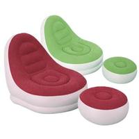 <strong>Best</strong>-<strong>selling</strong> Waterhan Modern Foldable Waterproof Portable Bedroom/Outdoor Pedal-type Leisure Comfortable Flocking Eco PVC <strong>Sofa</strong>