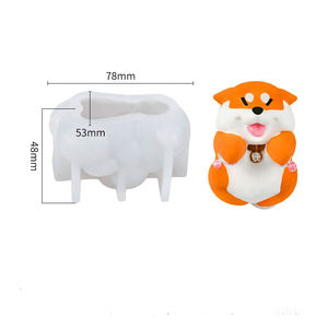 Molde de cubitos de hielo de Panda colgante silicona DIY 3D Panda café leche té fabricante de cubitos de hielo molde fácil liberación fabricante de cubitos de hielo - Product Image 6