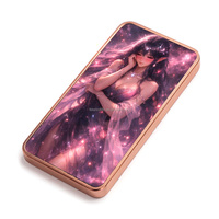 Vente en gros de barres de cuivre 999 de 1 OZ, barres de cuivre imprimées en couleur avec des motifs de Noël, pour cadeau de Noël